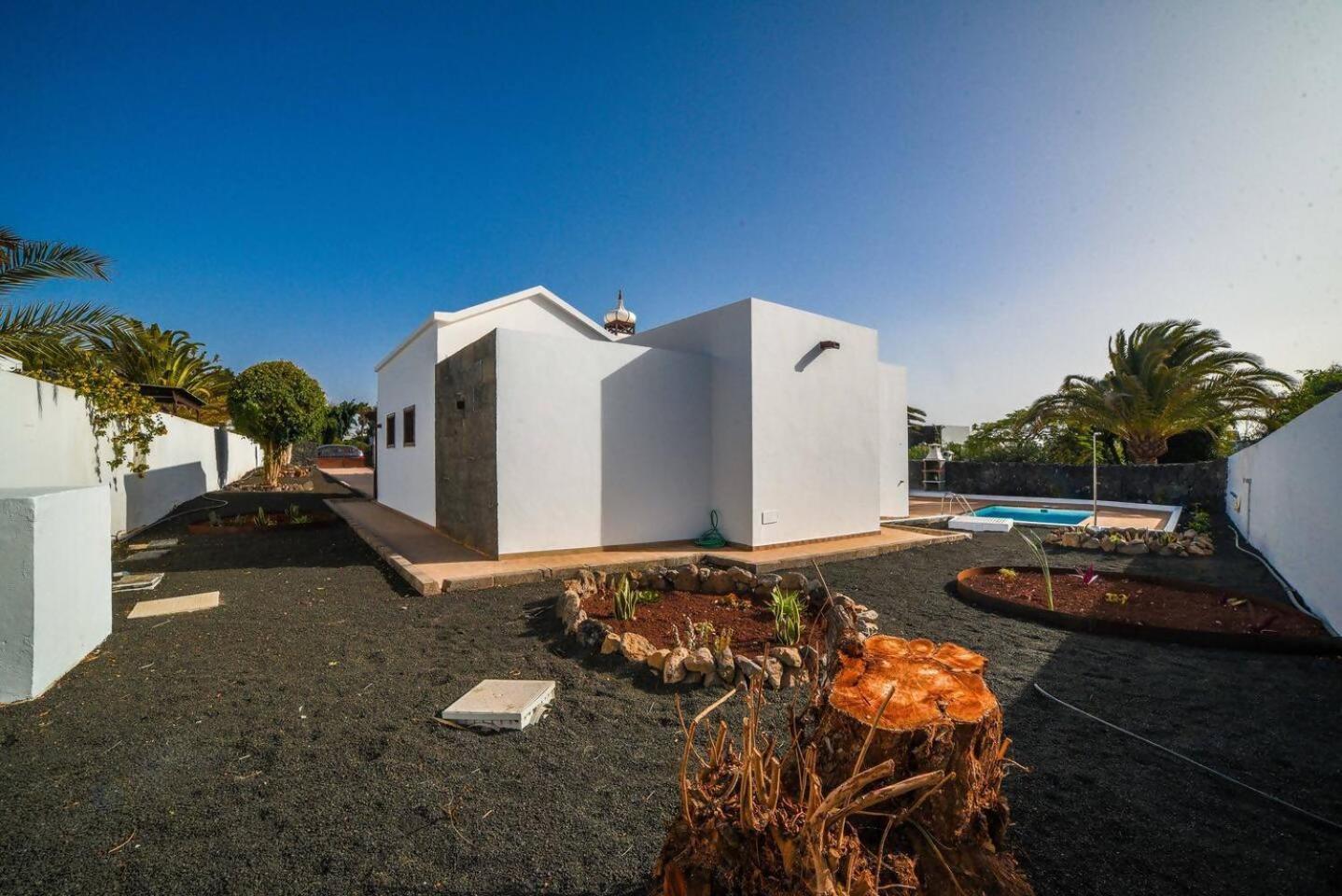 Agradable Y Familiar Con Piscina Casa Inima Villa Playa Blanca  Buitenkant foto